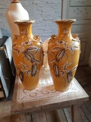 GRANDES paires VASE CHINOIS