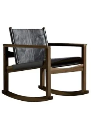 Neuf - Rocking chair Peglev cuir