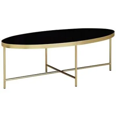 FineBuy Table Basse Ovale - 110