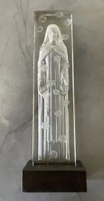 Lalique Statue Sculpture - sainte
