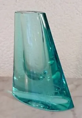 Vase en verre vert vase - sklo