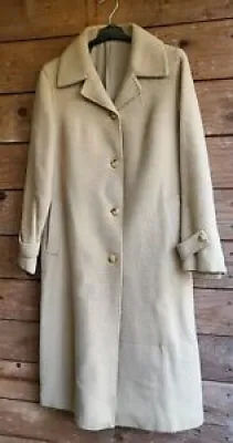 Manteau long en laine - trench