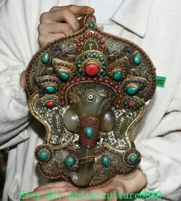 Vieux tibet argent or