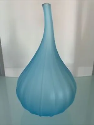 Rare Blue Salviati Vase - drops