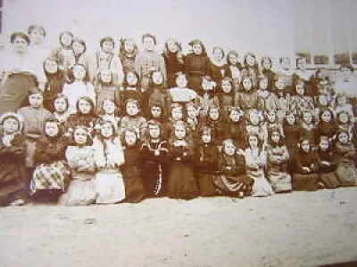 1890.photo groupe école - maternelle
