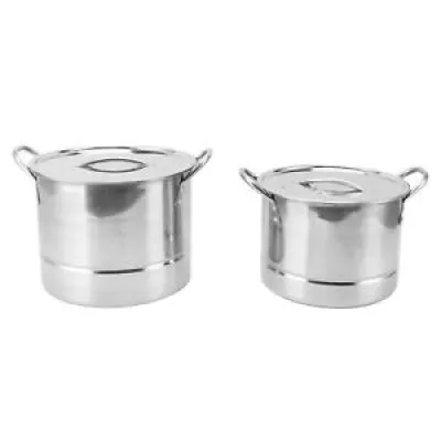4PCS Soup Pot Set stainless - steel