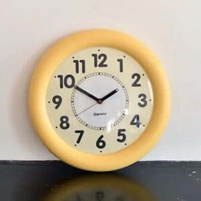Guzzini Horloge jaune - clock