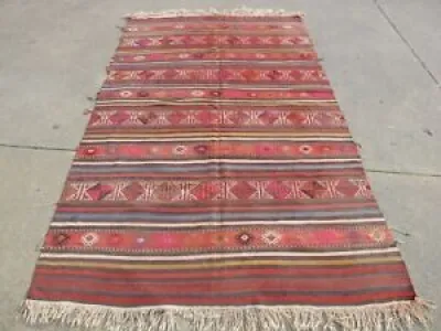 Vintage Turkish Kilim - tribal kelim