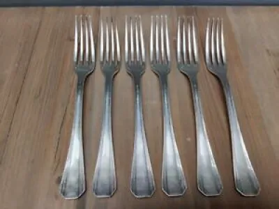6 fourchettes de table - luc lanel