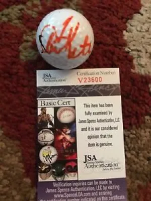 tom KITE SIGNED HALL - ball