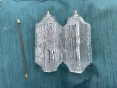 Textured Ice Glass attributed - kalmar