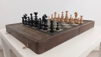 Antique Regency chess