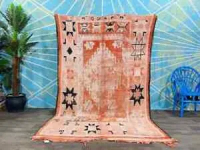 Handmade Boujaad rug, - berber tribal
