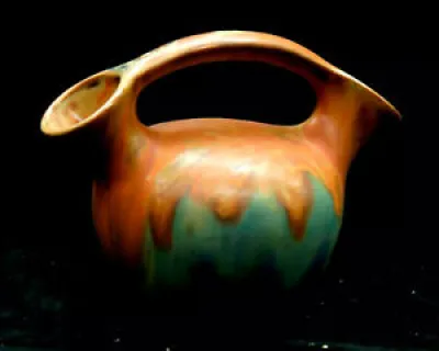 Rare Vase en forme de - metenier