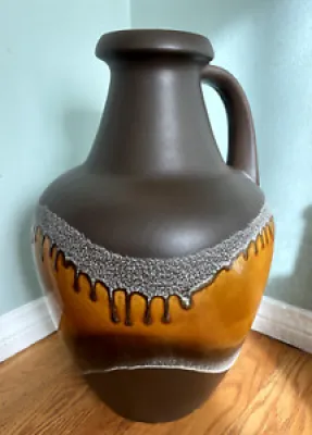 Large Pottery Fat Lava - color