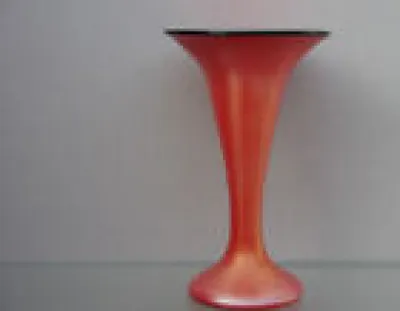 Rare vase Tango en verre - loetz