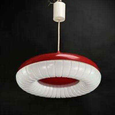 Lampe rouge vintage siemens