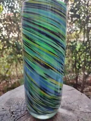 Grand vase en verre d'art - gino