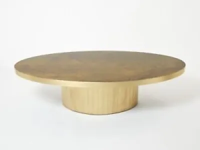 Grande table basse ovale - richard faure