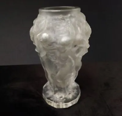 DETEL Vase en verre moulé - raisins