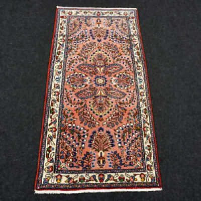 Tapis Orient Sarough 132 x 65 cm Sarugh persan Sarouk noué à la main tapis