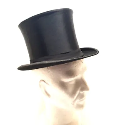 Ancien Chapeau Noir Haut - david