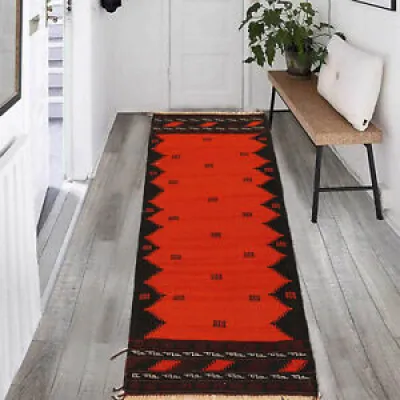 Hand-Knotted Afghan Rug - traditional