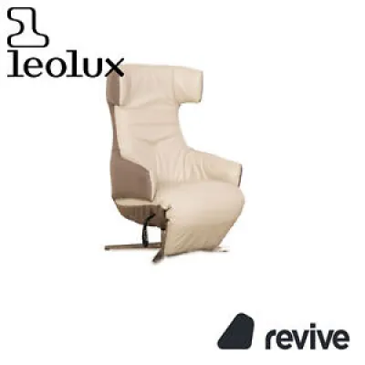 Fauteuil cuir Leolux - relaxation