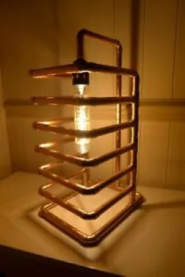 Lampe de table en cuivre - chalet