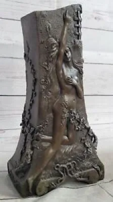 Bas Relief Nude Woman - wax