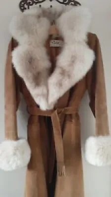Manteau vintage peau - fourrure