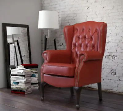 Fauteuil wingback Club