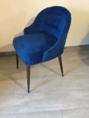 Chaise fauteuil moumoute - poils