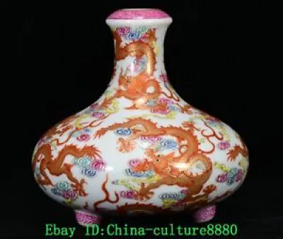 5.1 '' Qianlong vase - pattes