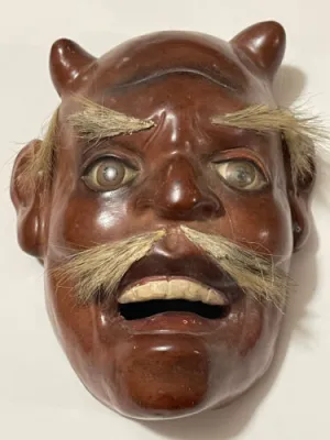 masque japonais fin XIXème