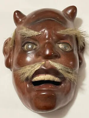 Masque japonais fin XIXème - visage