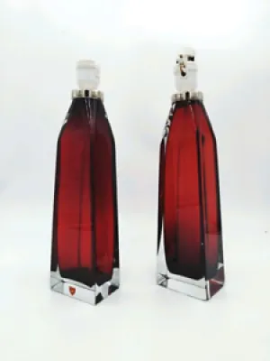 Ruby red Mid Century - lamps