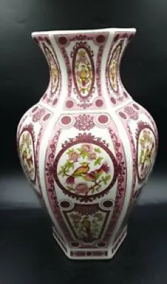Vase hexagonal chinois