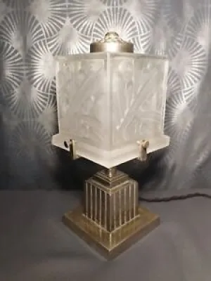 Lampe art déco 1930 - cube