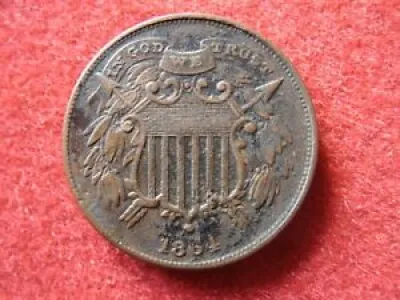 Monnaie ancienne 2 Cents - usa