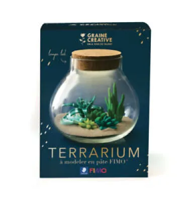 Kit Fimo terrarium 16x22x16