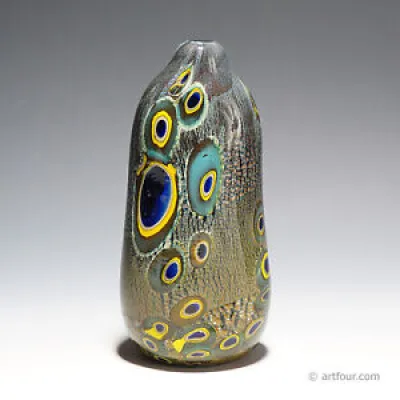 Large Art Glass Vase - nason