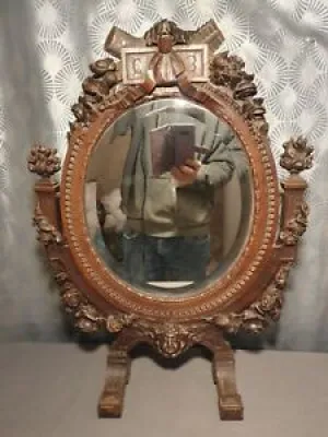 Ancien miroir psychè