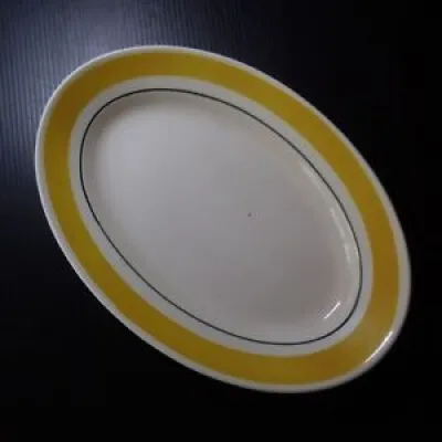 N9208 Céramique faïence - oval