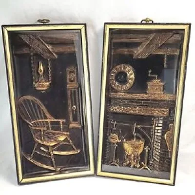Set Of 2 turner 3D Wall