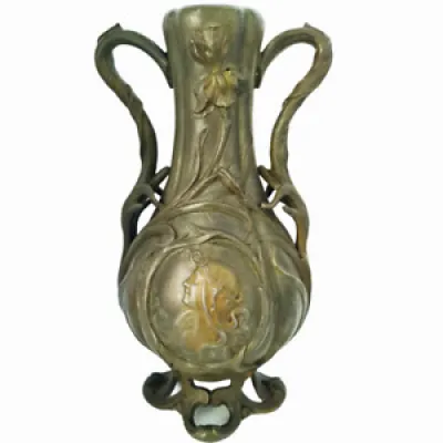 Antique sculpture Vase - visage