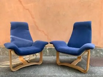 2 POLTRONE MANTA vintage - armchairs