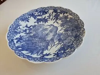 Blue white porcelain - ceramic dish