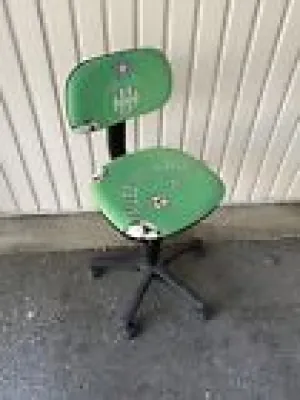 Chaise bureau vintage - verts