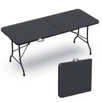 VOUNOT Table de camping - 180cm